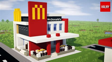How to build McDonald's in Minecraft 1.18.1 in 2024 | Minecraft modern